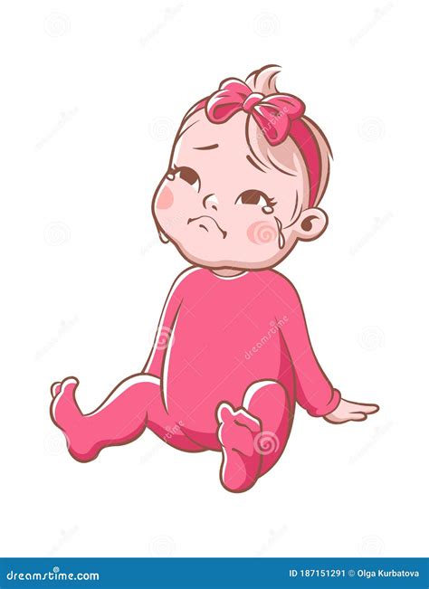 Baby Cartoon Sad Royalty-Free Stock Image | CartoonDealer.com #3497572