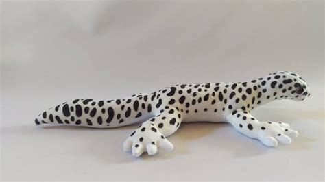 Leopard Gecko Plush / Realistic Markings / Mack Snow Morph - Etsy