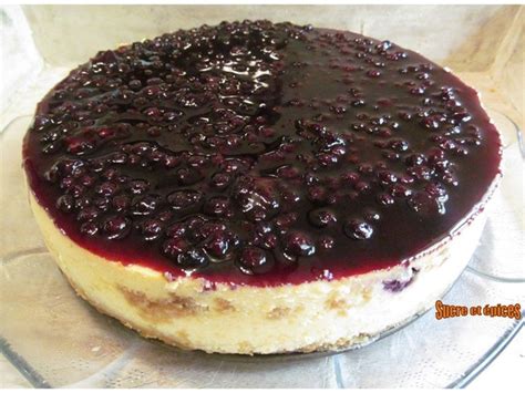 Recettes De Myrtille Et Cheesecake