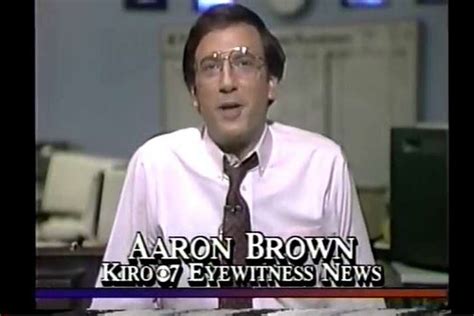 Former Cnn Anchor Aaron Brown Is Another Well Known National Tv