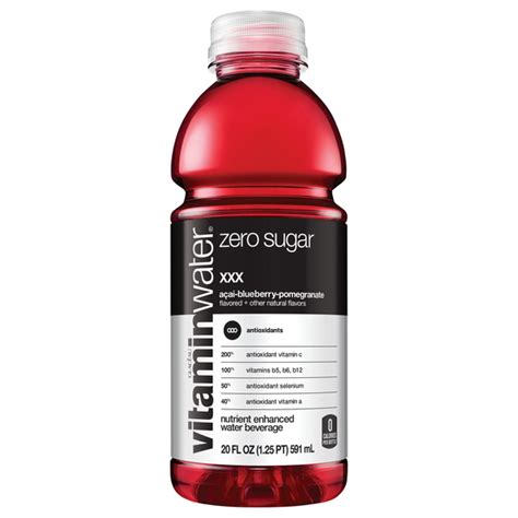 Save On Glaceau Vitaminwater Xxx Enhanced Water Beverage Zero Sugar