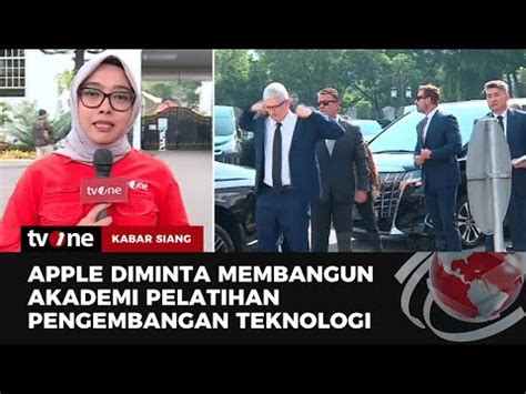 Ceo Apple Temui Presiden Jokowi TvOne