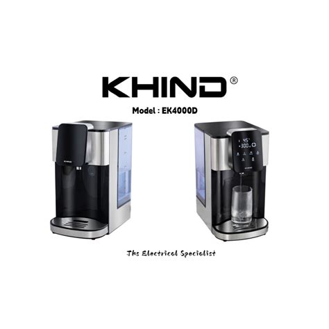 KHIND EK D Instant Hot Water Dispenser Instant Boiler Shopee Malaysia