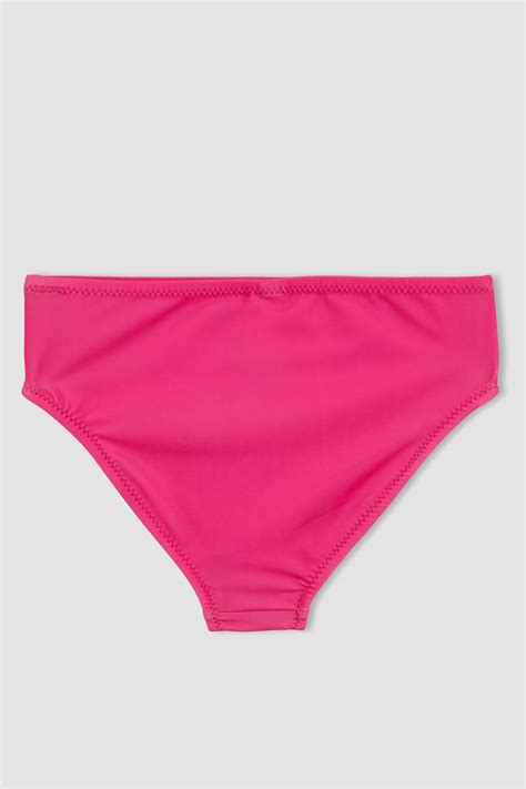 Pink Girls Teens Girl Patterned Bikini Set Defacto