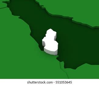 Qatar Map 3d Illustration Stock Illustration 554525965 | Shutterstock