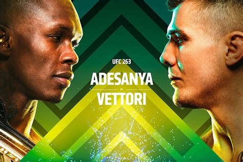 Adesanya vs Vettori UFC 263 Betting Picks | Main Event | 12/6/21