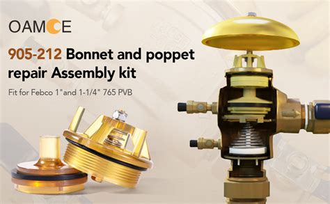 Amazon Oamce Bonnet And Poppet Repair Kit Fit For Febco