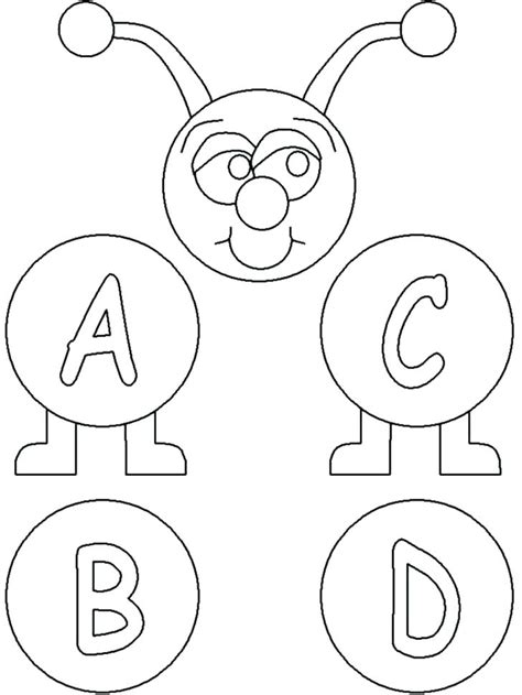 Abc Blocks Coloring Pages at GetColorings.com | Free printable ...