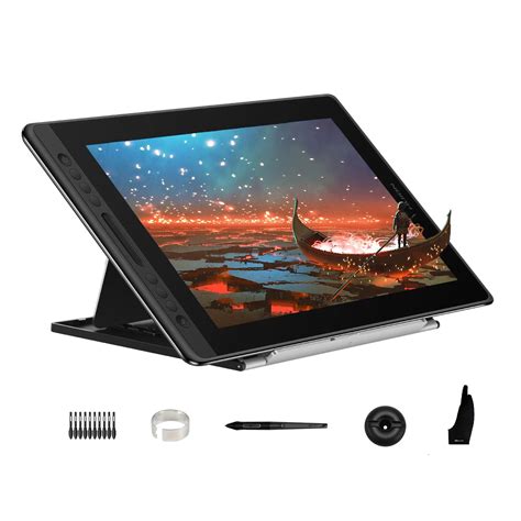 Buy HUION KAMVAS Pro 16 Drawing With Screen 15 6 Inch Pen Display Anti