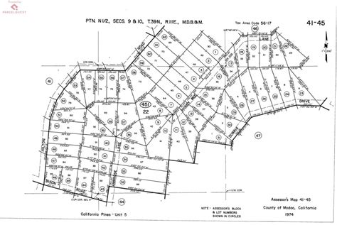 Sold – Perfect Mix Of Trees And Open Space! 1.19 Acres In Northern - California Pines Parcel Map ...