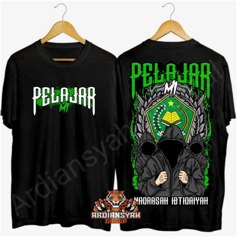 Jual Kaos Pelajar Mi Madrasah Ibtidaiyah Full Distro Shopee Indonesia