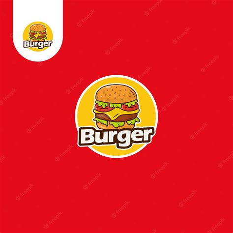 Premium Vector Burger Logo