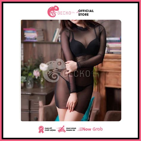 HCM Combo 3 Món Bikini GECKO Áo Tam Giác Kèm Áo Lưới Xuyên Thấu 4CB10 Ảnh Thật BigBuy360