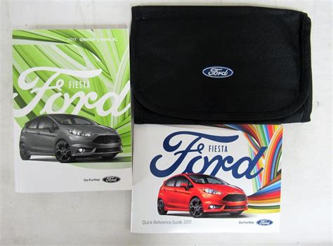 Ford Fiesta Owners Manual Ford Dealer Amazon Books