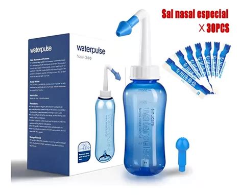 Frasco De Lavado Nasal 300ml Lavado Nasal Rinitis Sinusitis Meses Sin