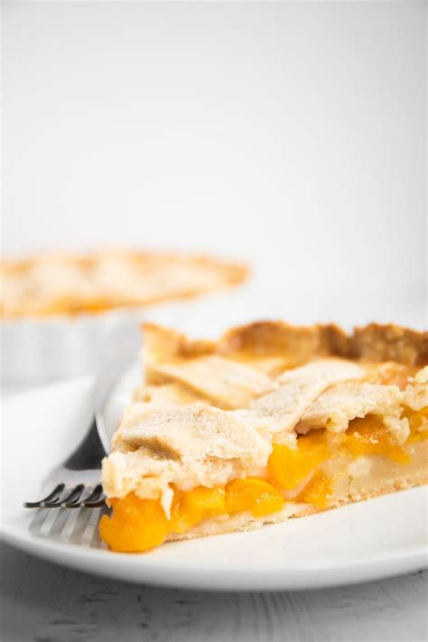 Easy Peach Pie With Canned Peaches Spoonful Of Kindness Recipe