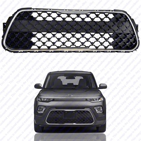 For Kia Soul Front Bumper Lower Grille Assembly Set