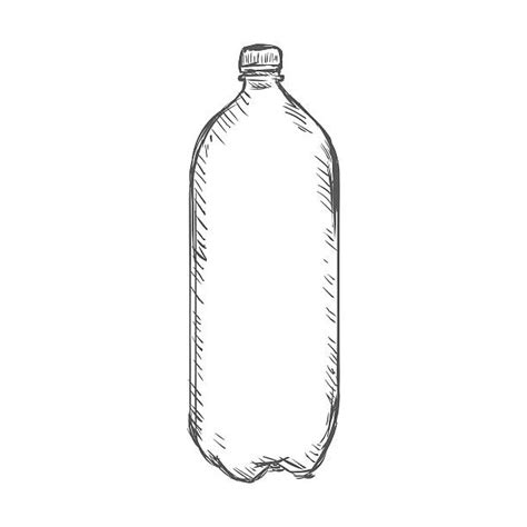 Best Plastic Bottle Drawings Illustrations, Royalty-Free Vector ...