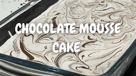 How To Make Chocolate Mousse Cake At Home Mousse Cake Recipe By