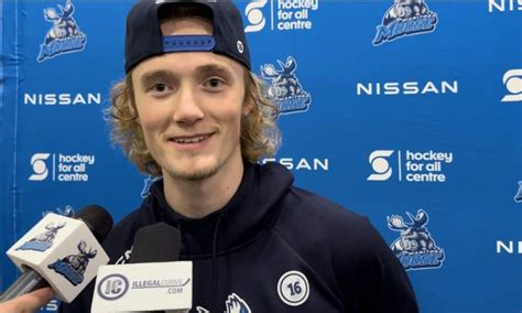 Winnipeg Jets Prospect Chaz Lucius On Day 2 Of Manitoba Moose Training