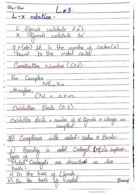 Solution X L Notation In Organometallics Organometallic Chemistry