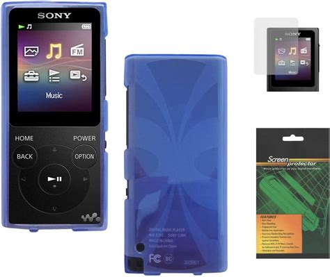 Tpu Skin Case Cover With Screen Protector For Sony Walkman Digital