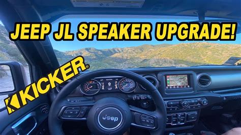 Jeep Wrangler Jl Speaker Upgrade