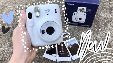 NEW 11 Fujifilm INSTAX MINI Polaroid Camera Unboxing Review New