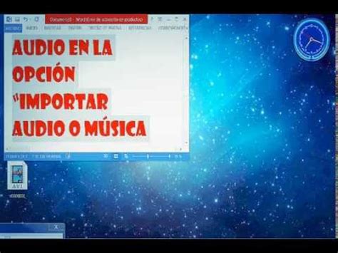 Como Poner Audio A Un Video Con Movie Maker Youtube