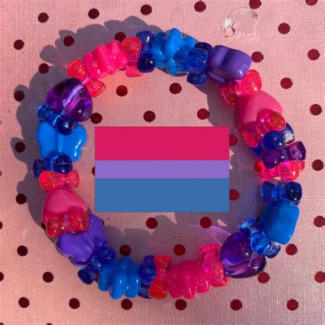 Lgbt Pride Kandi Gay Lesbian Mlm Bisexual Transgender Etsy