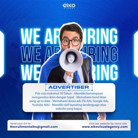 Lowongan Kerja Advertiser Ads Customer Service Online Deal Maker Di