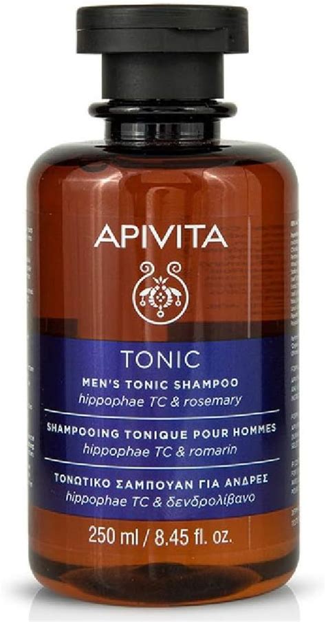 Apivita Men S Tonic Shampoo With Hippophae Tc Rosemary Ml