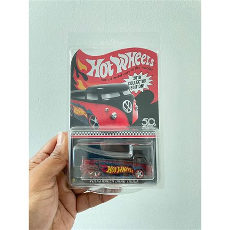 Hot Wheels Volkswagen Drag Truck 2018 Collector Edition Shopee Malaysia