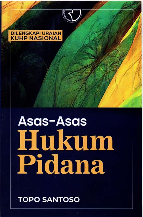 Jual Buku Asas Asas Hukum Pidana Karya Topo Santoso Toko Buku Online