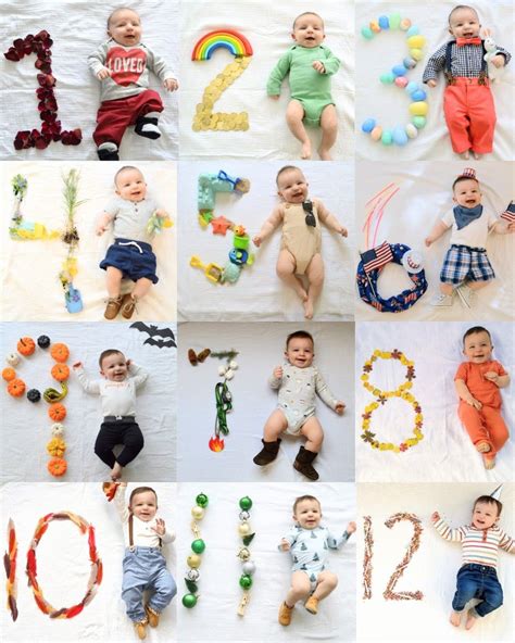 Adorable Monthly Baby Picture Ideas Artofit