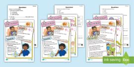 KS1 The Owl And The Pussy Cat Differentiated Comprehension