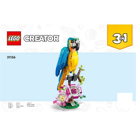 LEGO Exotic Parrot Set 31136 Instructions | Brick Owl - LEGO Marketplace