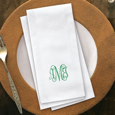 Personalized Guest Towels Wedding Monogram Towels Paper Guest Towels Personalized Napkins Set of ...