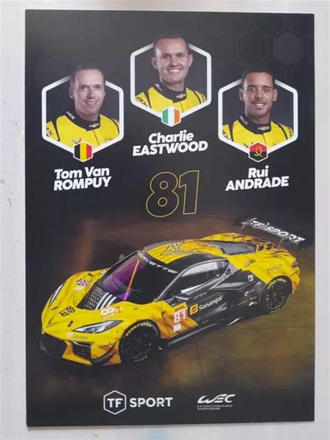 CARTE 24 HEURES Du Mans 2024 Corvette 81 Le Mans 24H 2 56 PicClick UK