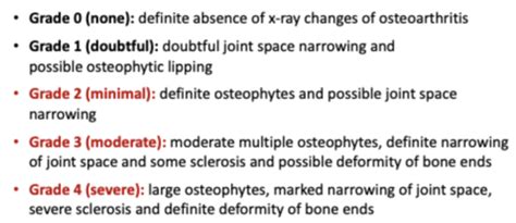 Osteoarthritis Flashcards Quizlet