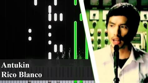 Rico Blanco Antukin Synthesia Tutorial Piano Cover Youtube