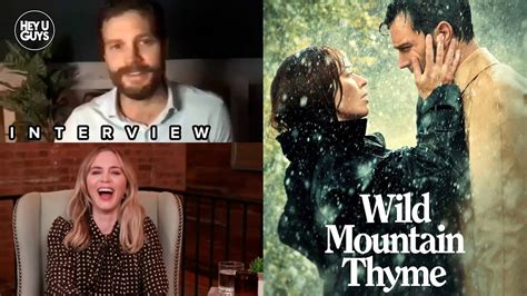 Jamie Dornan & Emily Blunt on Wild Mountain Thyme, Jon Hamm ...