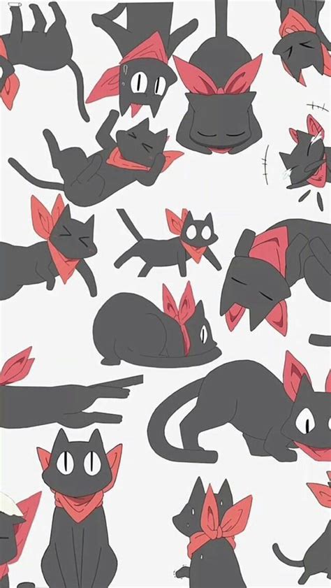 Pin de Laura Daniela Barrera Bedoya em Fondos Ilustrações de gato