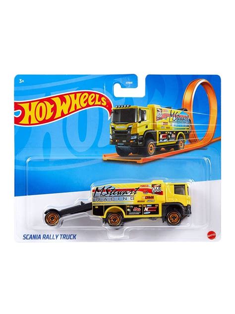 Hot Wheels Scania Rally Truck Bfm Gkc