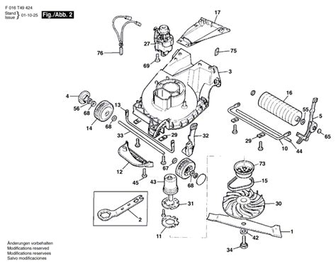 Qualcast F 016 T49 424 Turbo 35 Lawnmower Turbo35 Spare Parts Spare