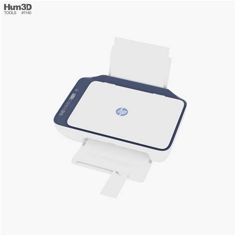 HP DeskJet 2721E Printer 3D model - Download Computer Accessories on ...
