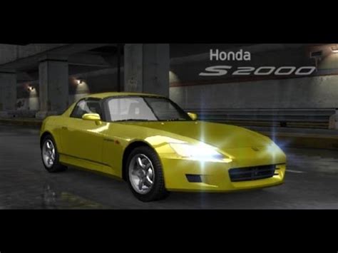 NFS Underground Honda S2000 YouTube