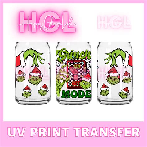 Grinchie - UV Print Transfer – HappyGlamLife LLC