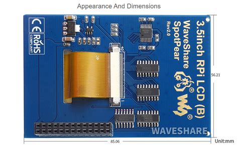 Amazon Waveshare Inch Resistive Touch Display Compatible With