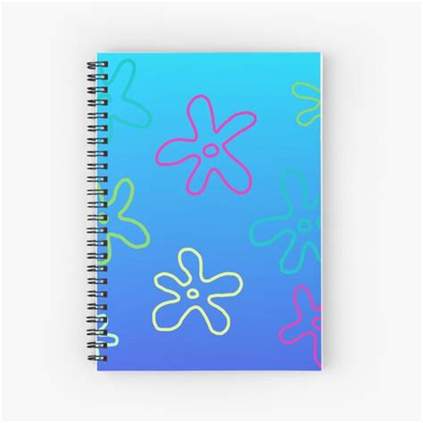 Spongebob Bikini Bottom Flower Design Journal For Sale By